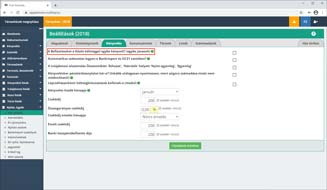 Könyvelés típusának kiválasztása